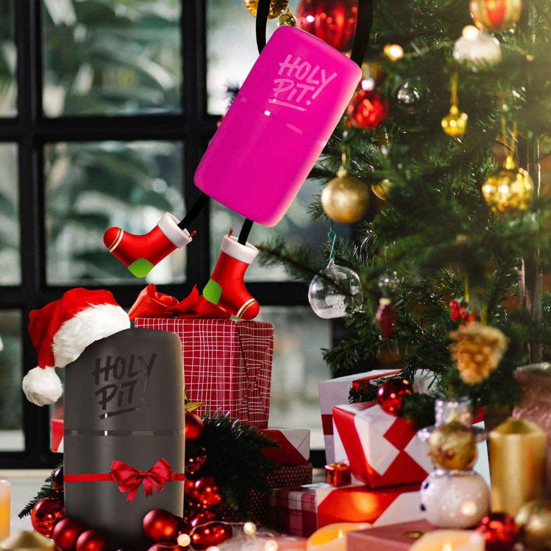 Nachhaltige Weihnachten mit dem Deo zum Nachfüllen von HOLY PIT