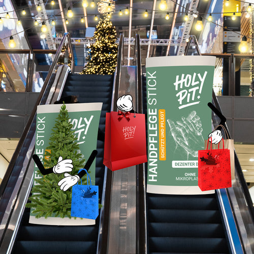 nachhaltige Weihnachten feiern mit Geschenken mit Sinn von HOLY PIT