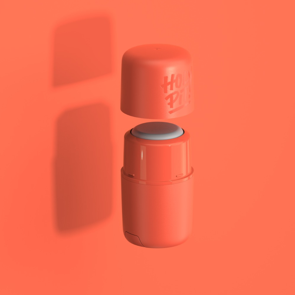 HOLY PIT nachfüllbares Deo Case coral