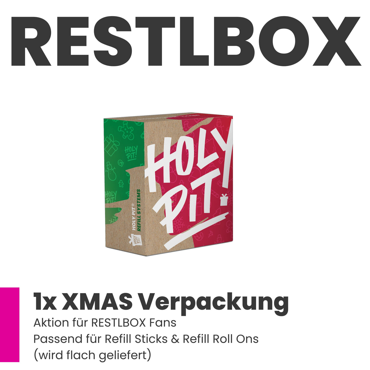 HOLY PIT Produkte retten nachhaltige Weihnachten