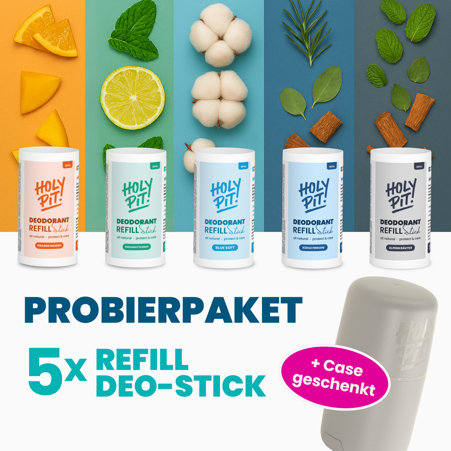 PROBIERPAKET | ALL NATURAL | REFILL-STICKS