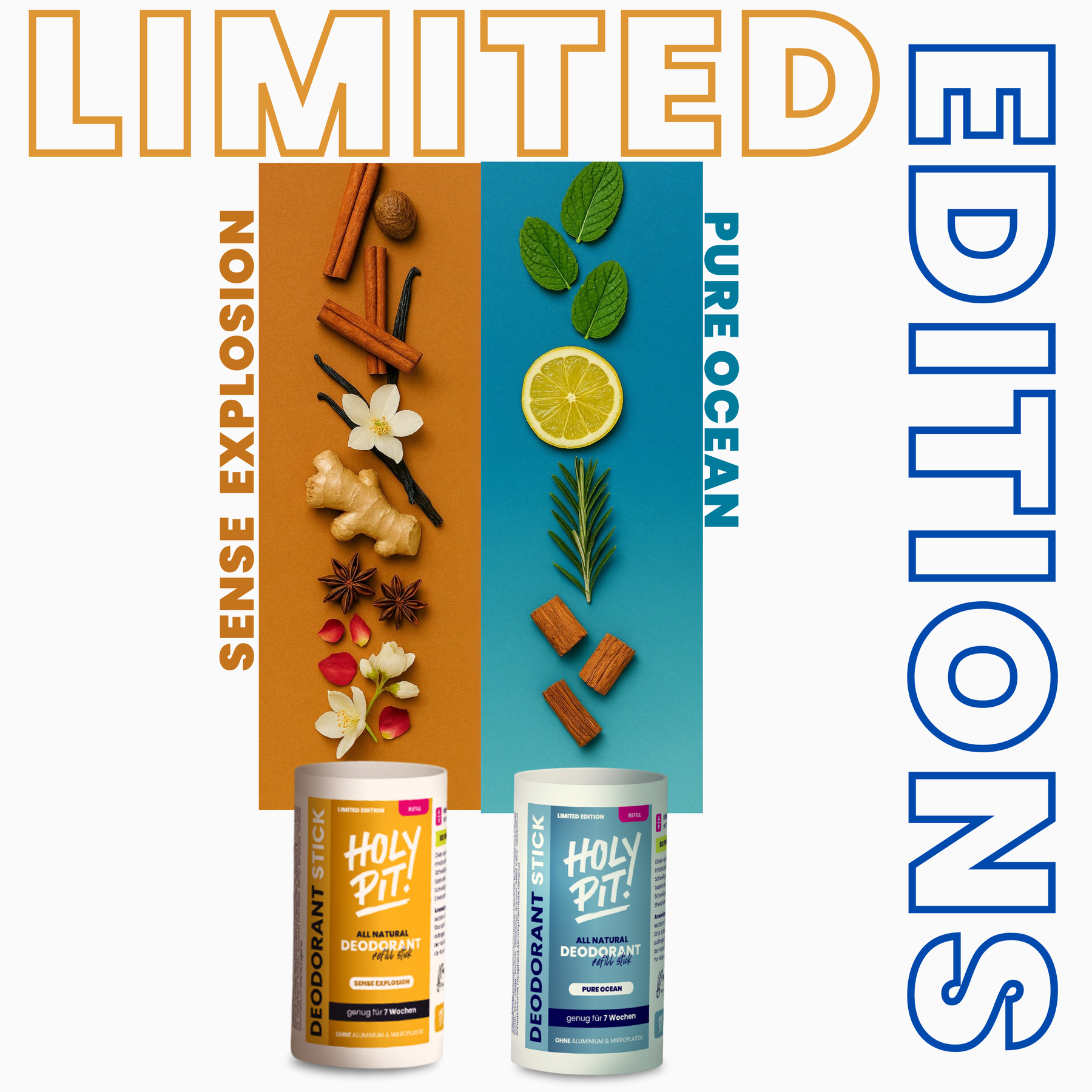REFILL DEO | ALL NATURAL | REFILL-STICKS