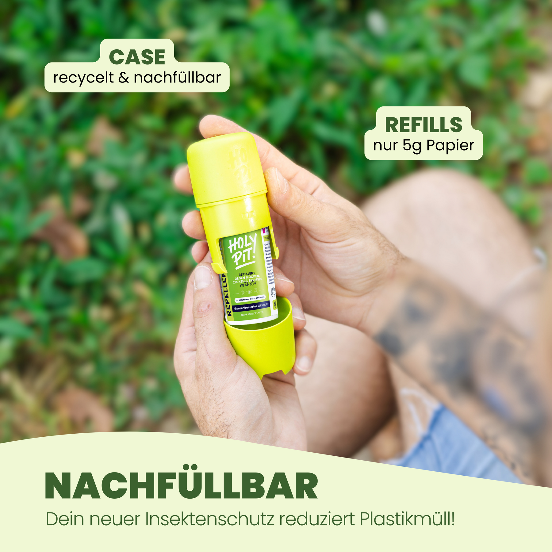 ANTI-ZECKEN & MÜCKEN REPELLENT-STICK | STARTERPACK