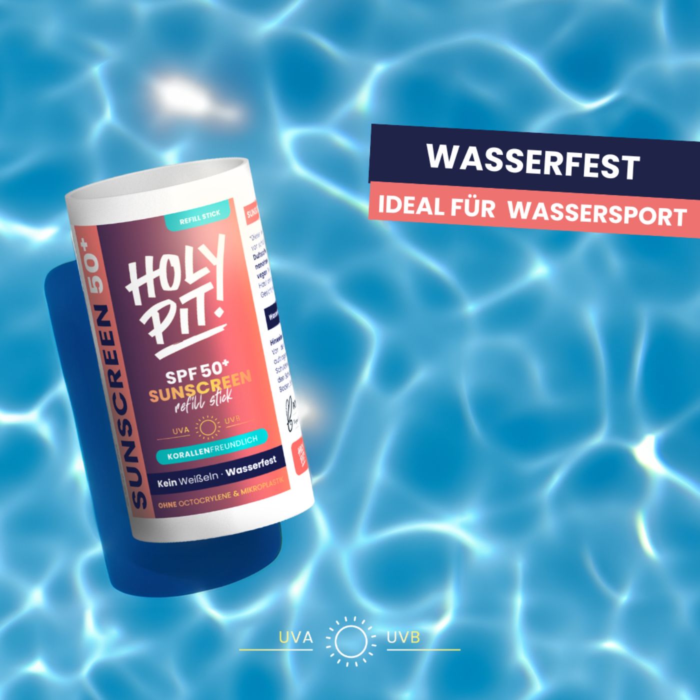 wasserfester Sonnenschutz HOLY PIT