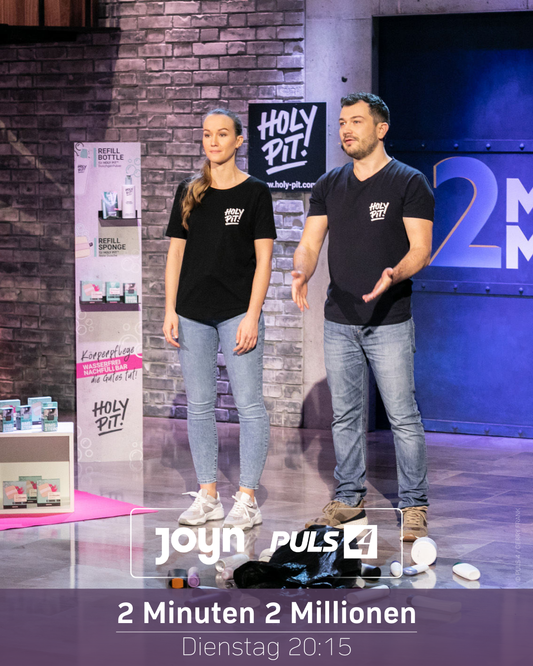 Branka und Asmir von HOLY PIT bei "2 Minuten 2 Millionen"