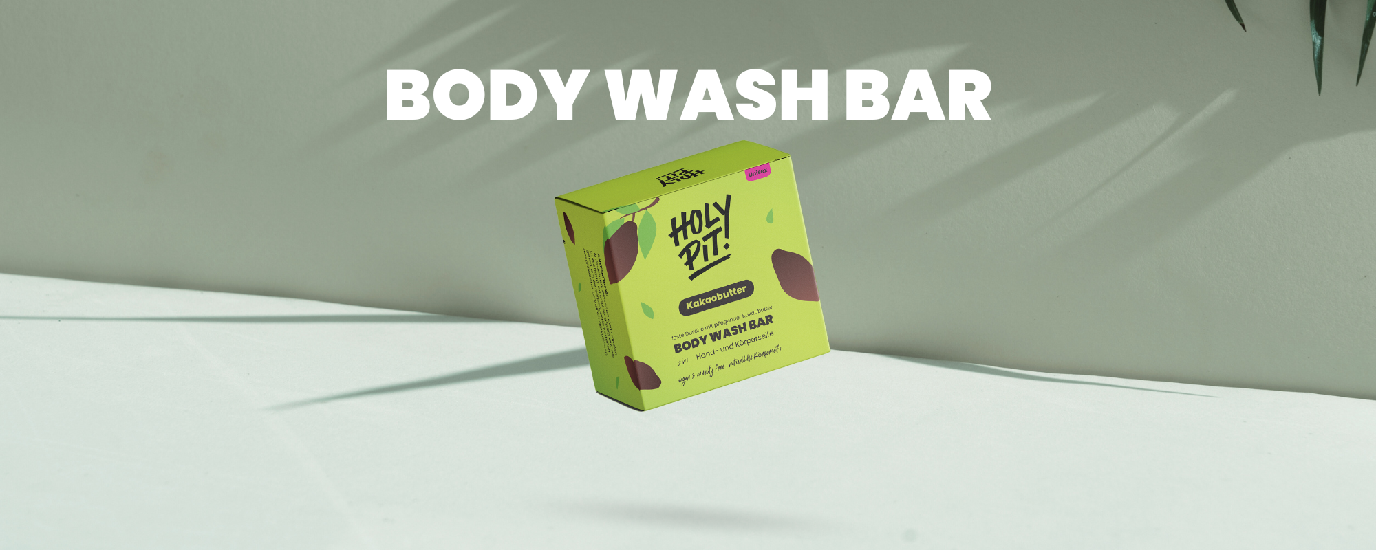 HOLY PIT Body Wash Bar, vegane Körperseife