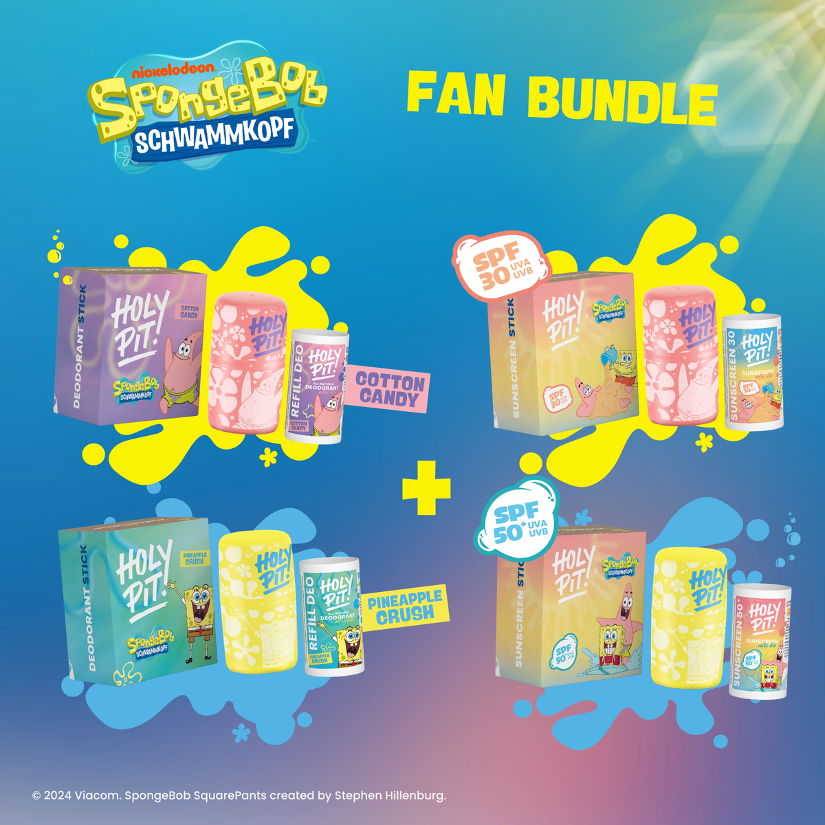 SPONGEBOB x HOLY PIT | FAN-BUNDLE