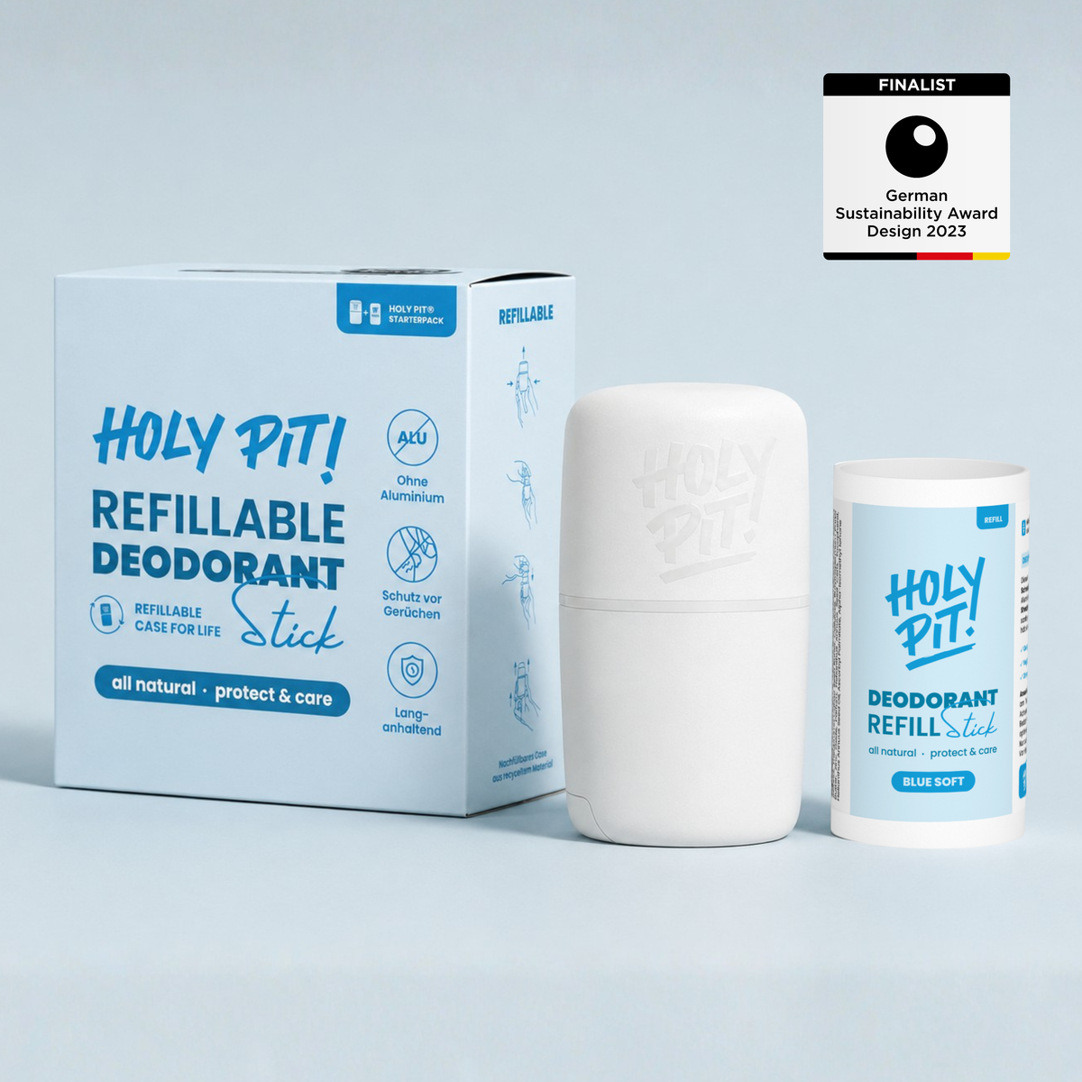 REFILL DEO | ALL NATURAL | STARTERPACK