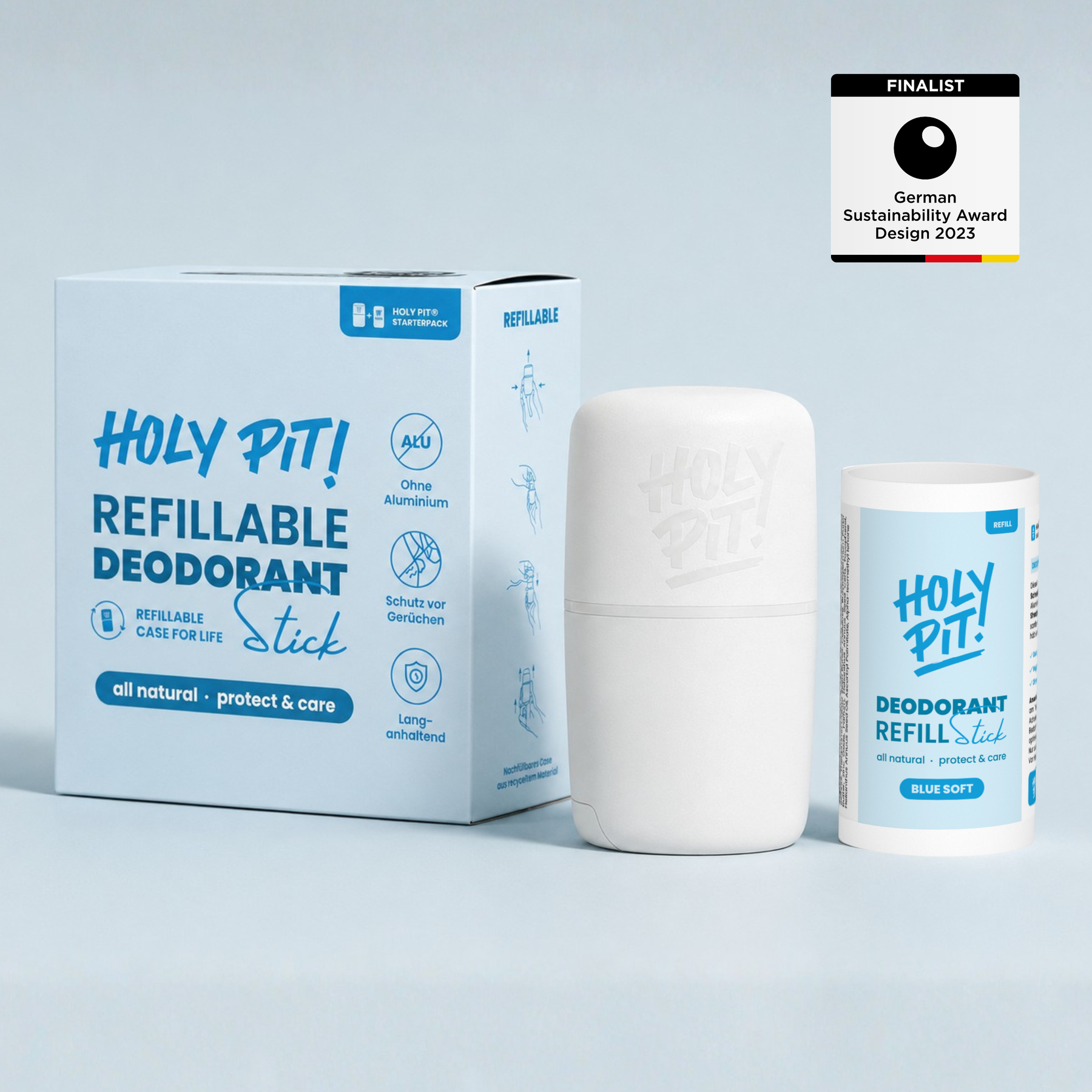 REFILL DEO | ALL NATURAL | STARTERPACK