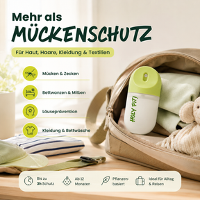 KOMPLETTSCHUTZ | Repellent gegen Mücken, Zecken, Bettwanzen & Insekten