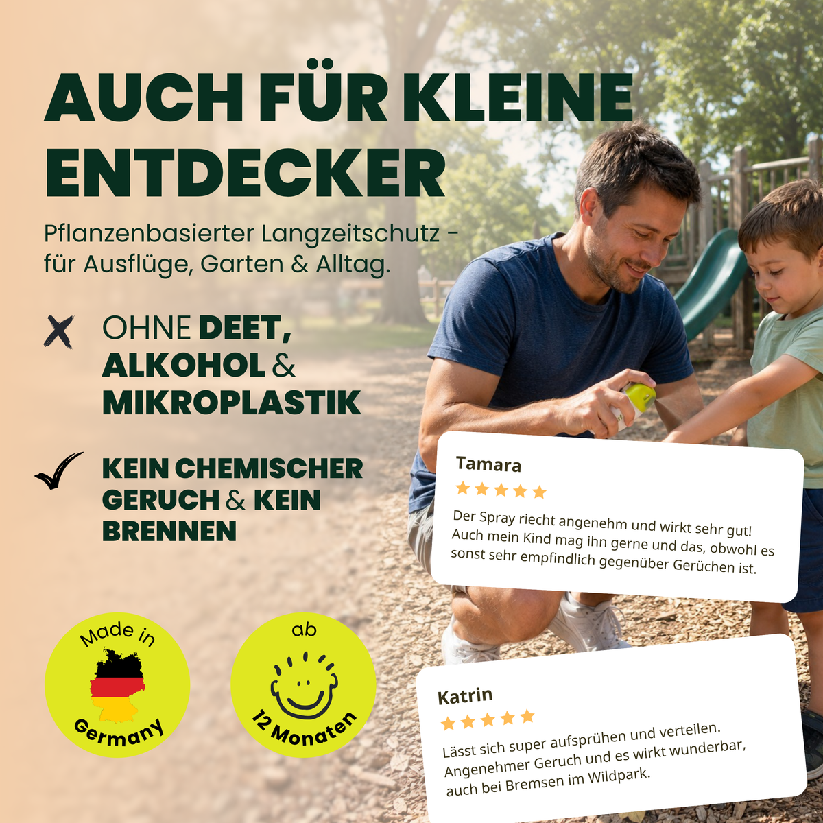 KOMPLETTSCHUTZ | Repellent gegen Mücken, Zecken, Bettwanzen & Insekten