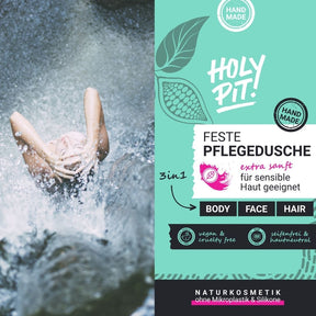 Feste Dusche festes Shampoo Pflegedusche HOLY PIT
